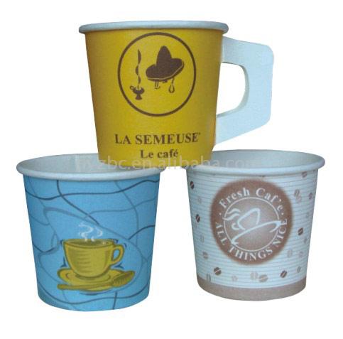  Paper Cup with handle ( Paper Cup with handle)