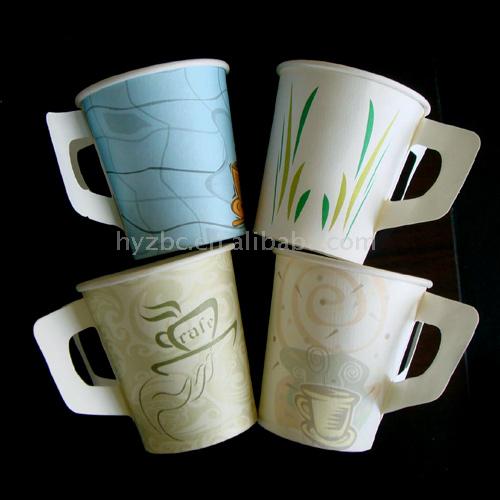  Paper Cup with Handle ( Paper Cup with Handle)