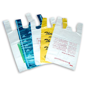  HDPE/LDPE T-Shirt Bags/roll bags ( HDPE/LDPE T-Shirt Bags/roll bags)