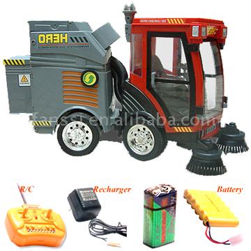  Remote Control Track Cleaning Truck (Remote Control titre nettoyage de camions)