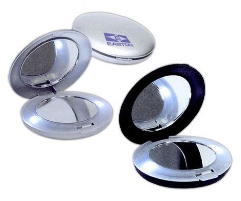  LED Function Plastic Compact Mirror ( LED Function Plastic Compact Mirror)