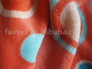  Double Face Printed Coral Fleece (Double face imprimée molleton)