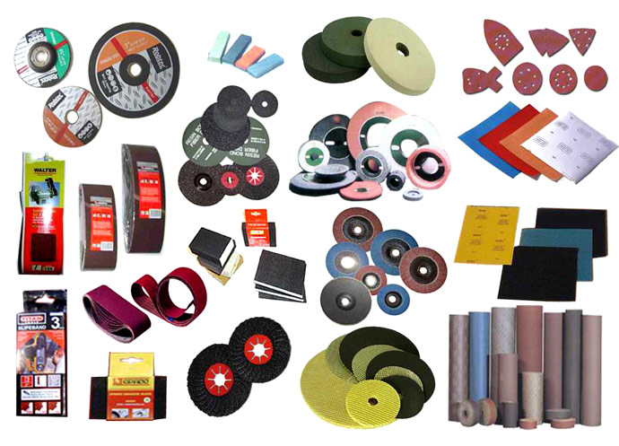  Sand Paper, Grinding Wheel & Abrasive Cloth Roll (Du papier abrasif, meule abrasive cloth & Roll)