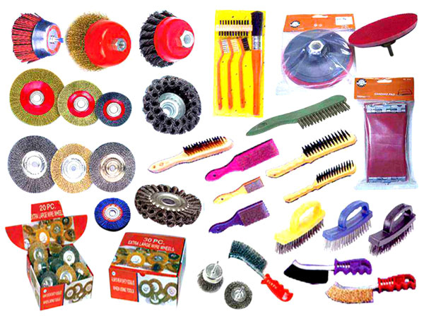  Wire Wheel, Wire Brush & Sanding Pad (Wire Wheel, Brosse Métallique & Ponçage Pad)