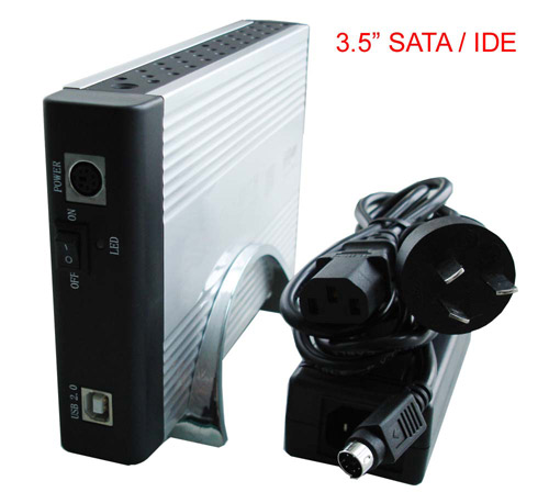  3.5" SATA / IDE HDD Enclosure (3,5 "SATA / IDE HDD Enclosure)