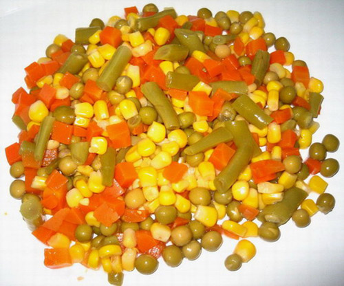  Canned Mixed Vegetables (Macédoine de légumes en conserve)
