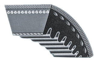  Raw-Edge Classical V-Belt (Raw-Edge classique V-Belt)