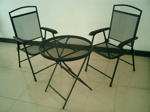  Iron Table and Chair ( Iron Table and Chair)