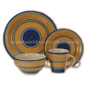  Stoneware Ceramic Dinner Set (Grès Dinner Set)