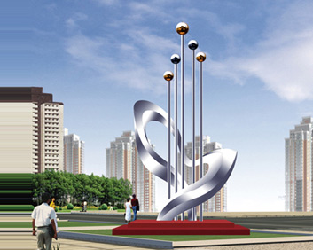  Stainless Steel Sculpture ( Stainless Steel Sculpture)