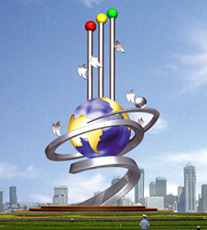  Stainless Steel Sculpture ( Stainless Steel Sculpture)