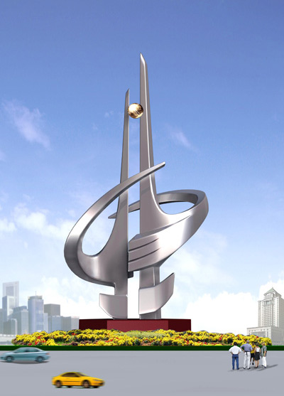  Stainless Steel Sculpture ( Stainless Steel Sculpture)