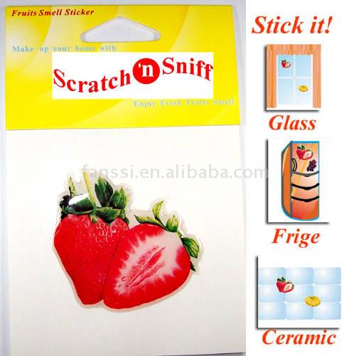 Scratch N Sniff-Erdbeer-Sticker (Scratch N Sniff-Erdbeer-Sticker)