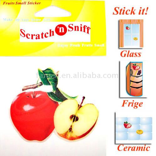 Scratch N Sniff-Apple-Aufkleber (Scratch N Sniff-Apple-Aufkleber)