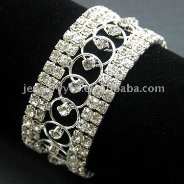  Rhinestone Fashion Stretch Bracelet (#72004) (Rhinestone Fashion Bracelet extensible (# 72004))