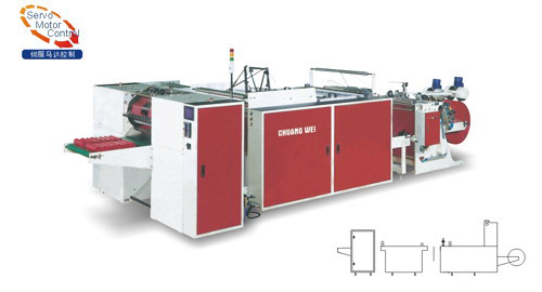  Point Cutting Bag Manufacturing Machine (Point de coupe Fabrication de sacs Machine)