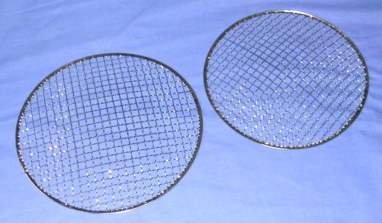  Disposable Barbecue Edge-Covered Wire Mesh (Round)