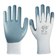  13 Gauge Nylon Glove with Nitrile Foam Coated Palm (13 Калибровочная нейлон перчатки с покрытием Нитрил Пена Palm)