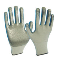  13 Gauge Nylon Glove with Nitrile Foam Chips Palm (13 Калибровочная нейлон перчатки с нитрила Пена фишки Palm)