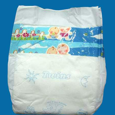  Twins Baby Diaper 004 (Baby Twins Diaper 004)