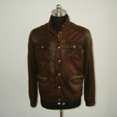  Washed Leather Garment ( Washed Leather Garment)