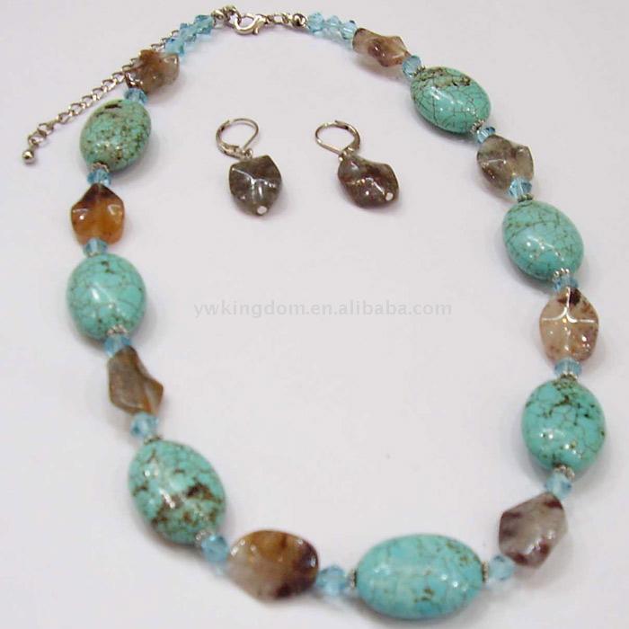  Nature Stone Necklace (Nature Stone Collier)