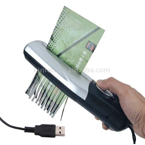  Portable USB Paper Shredder (Портативный USB уничтожитель бумаг)