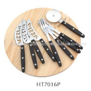  Knife Set - 9pcs with Cutting Board (Набор ножей - 9шт с режущим совет)