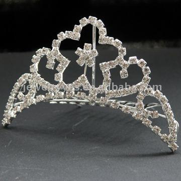  Rhinestone Tiara Comb ( Rhinestone Tiara Comb)