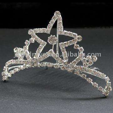  Rhinestone Tiara Comb (#73503) ( Rhinestone Tiara Comb (#73503))