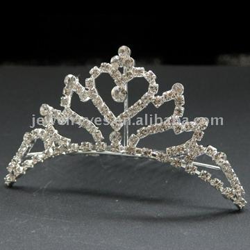  Rhinestone Tiara Comb (#73505) ( Rhinestone Tiara Comb (#73505))