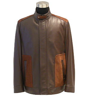  Men`s Lamb Leather Jacket