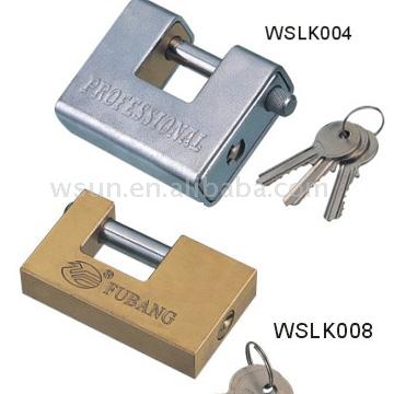  Rectangle Padlock, Armoured Lock (Rectangle Cadenas, blindés Lock)