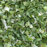  Dehydrated Leek Flakes 10x10mm, Green/White (Déshydratés Poireau Flakes 10x10mm, vert / blanc)