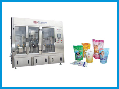 Auto Pouch Premade Filling & Sealing Machine (Auto Pouch Premade Filling & Sealing Machine)