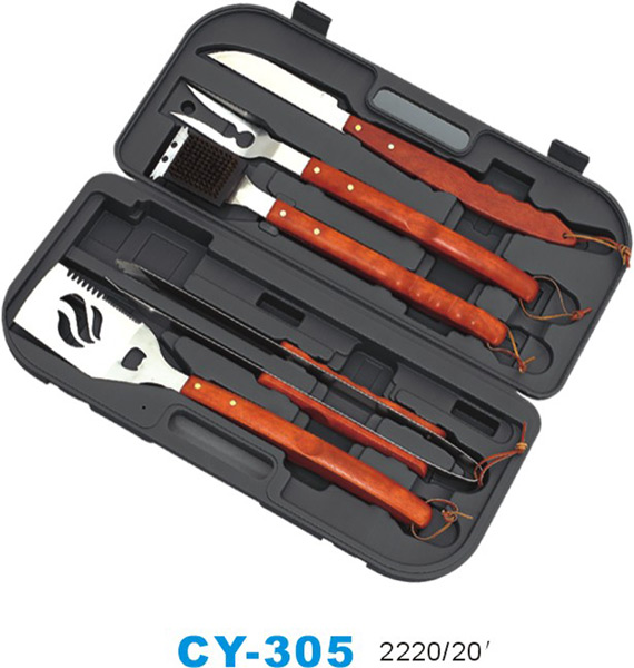  5pcs BBQ Tool Set (5 шт барбекю Набор инструментов)