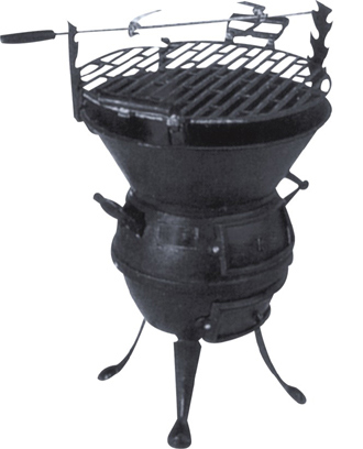  Cast Iron BBQ (Cast Iron Grill)