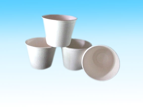  Biodegradable Pulp Mold, Disposable Paper Deep Bowls (Biodégradable Pâte Mold, jetables Livre Deep Bols)