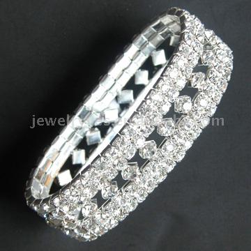  Rhinestone Fashion Stretch Bracelet (Rhinestone Fashion Bracelet extensible)