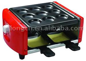  Raclette Grill with Dimples Plate (Raclette Grill à fossettes Plate)