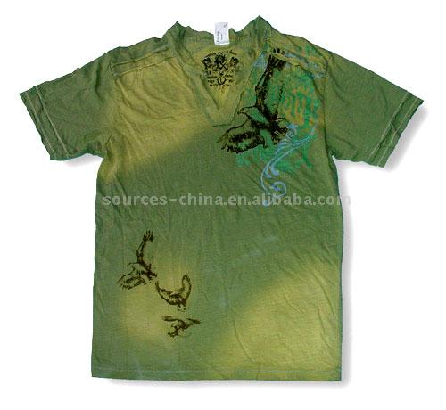  Men`s Cotton Slub T-Shirt ( Men`s Cotton Slub T-Shirt)