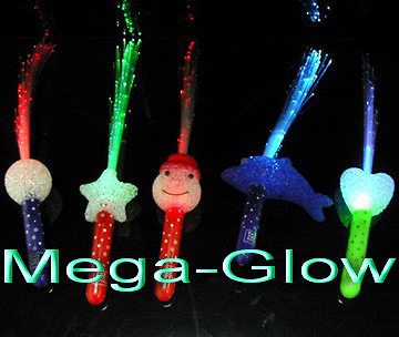  Fiber Optic Glow Stick, Light Up Stick, Flashing Wand ( Fiber Optic Glow Stick, Light Up Stick, Flashing Wand)