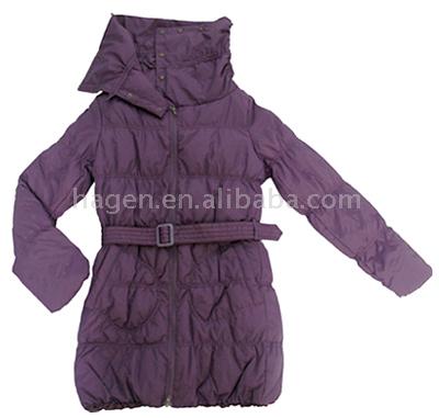  Ladies` Down Coat (Up Ladies `Coat)