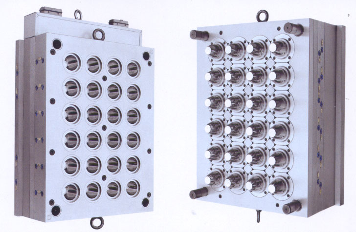  24-Cavity Water Cap Mould with Hot Runner System (24-полость Вода Cap Плесень с Горячеканальная)