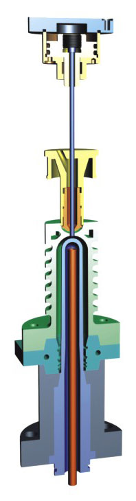  3-Dimension Shut-off Nozzle Design Mould (3-Dimension гнезда Дизайн Плесень)