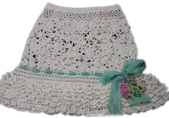  Crochet Skirt (Вязание крючком Юбка)