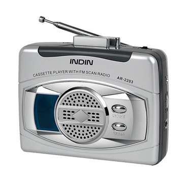  Cassette Player with FM Scan Radio (Lecteur cassette avec FM Scan Radio)