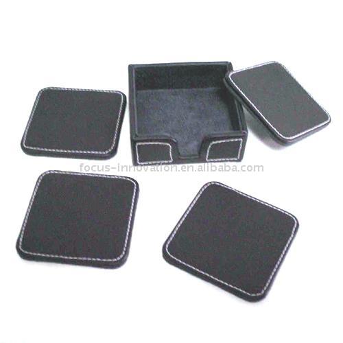  Leather Coaster Box (Cuir Coaster Box)