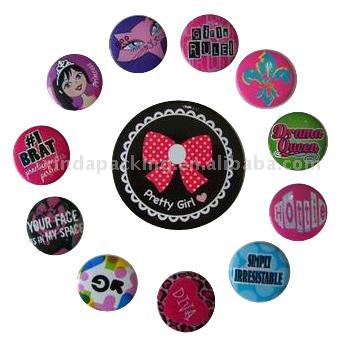  Tole Badges, Pins and Buttons ( Tole Badges, Pins and Buttons)