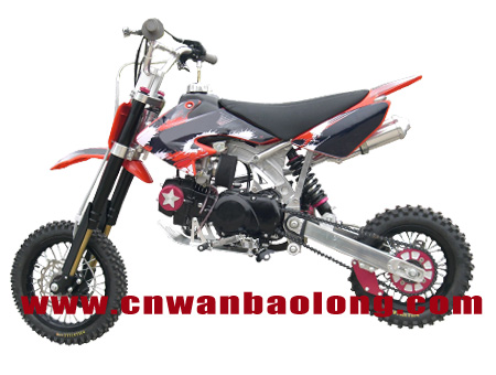  125cc Dirt Bike with Aluminum CNC Frame (125cc Dirt Bike avec châssis en aluminium CNC)